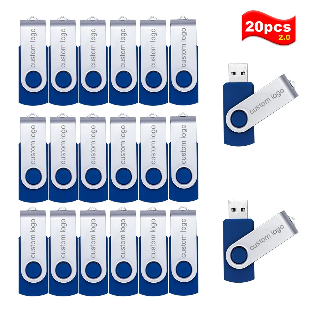 20 шт./партия флеш-накопители USB 2 0 32 ГБ 16 8 4 Гб 128
