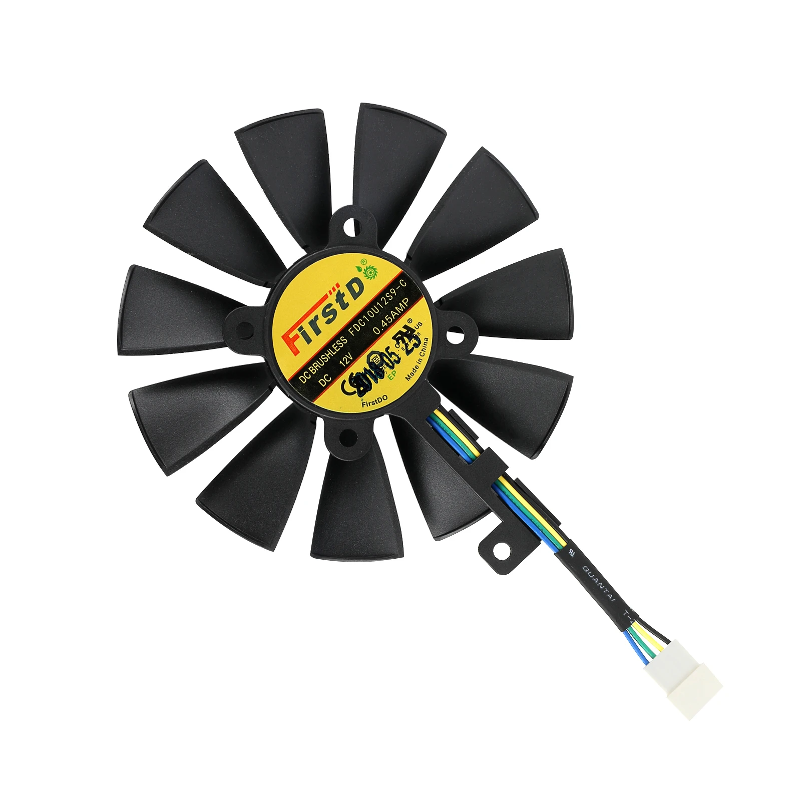 Фото 87 мм FDC10U12S9-C FDC10H12S9-C для ASUS GTX 980 Ti R9 390X 390 GTX 1060 1070 1080 Ti RX 480 RX480 Вентилятор охлаждения видеокарты №4