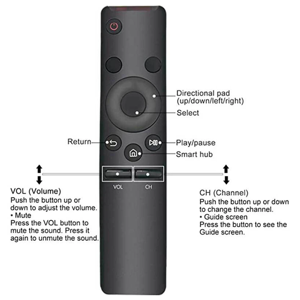 Запасной пульт дистанционного управления для Samsung Smart TV LCD LED 4K BN59-01259B BN59-01259E BN59-01260A