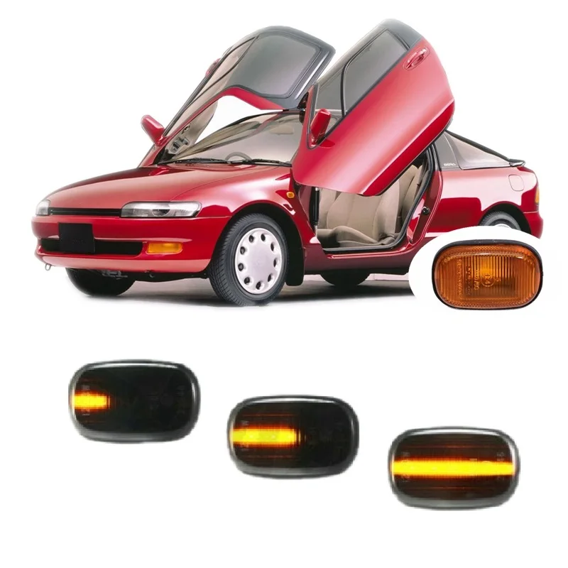 Для Toyota Sera EXY10 1990 1991 1992 1993 1994 1995 последовательный светодиодный боковой габаритный