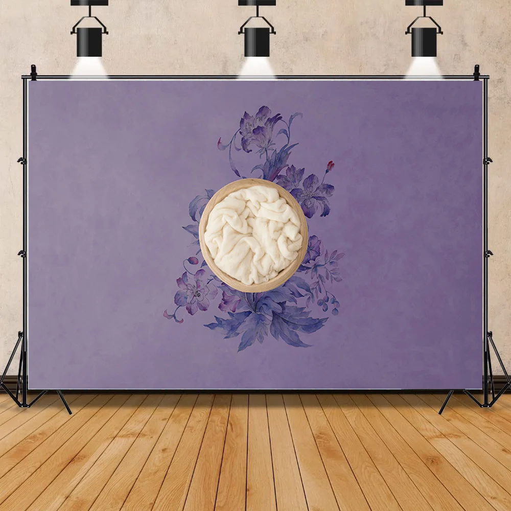 

Vinyl Custom Newborn Baby Hundred Days Ceremony Originality Backdrops Prop Birthday Photo Studio Photography Background LE-02