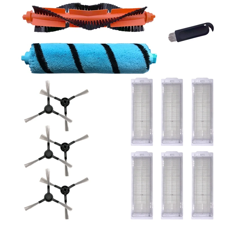 

Основная щетка, фильтр НЕРА, боковая щетка для Xiaomi Mijia STYJ02YM, Conga 3490, для Viomi V2 PRO V3 SE V-RVCLM21B