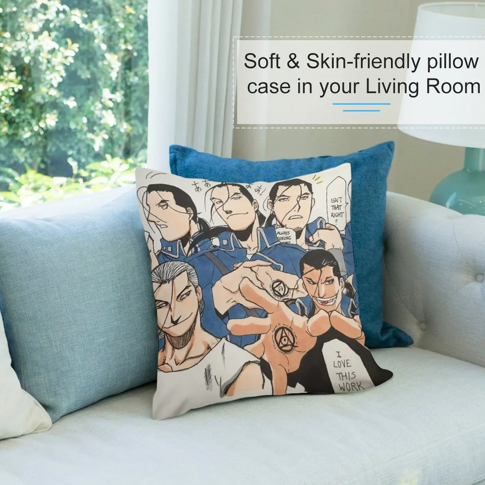 Наволочка Solf J. Kimblee - Ishvalan War Collage