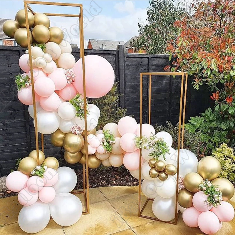 

Wedding Birthday Party Decor Double Maca Pink Latex Balloon Garland Pearll White Balloon Arch Kit Baby Shower Event Decoration