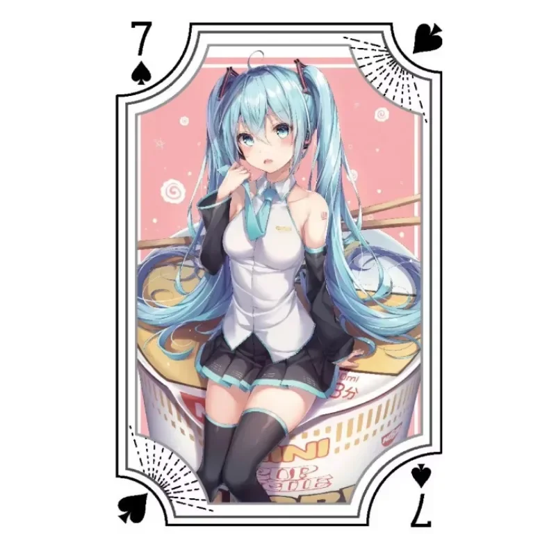 Набор из 54 карточек Miku Anime: коллекционные LOMO-карточки с изображениями виртуальных певиц, подарки для фанатов (art.: 3920d82ef5458) - 3920d82ef5458