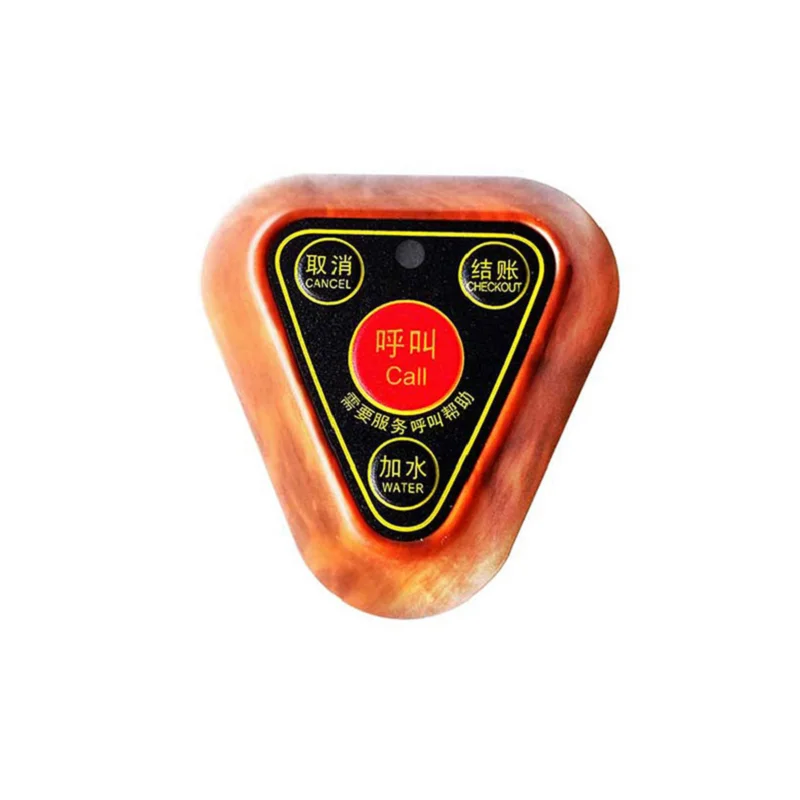 

JIANTAO JT-S4 With 2/4 Buttons Triangle Mini Waterproof Wireless Waiter Calling System Service Calling Button For Restaurant