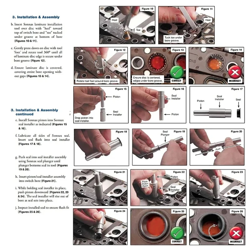 Набор инструментов для установки переключателя давления 124740TL30 подходит