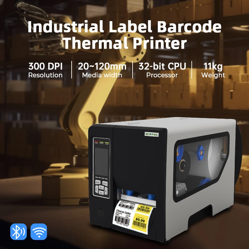 Winpal WP-S1 203 мм/с 300 точек на дюйм термопринтер с поддержкой Android IOS прямой этикеток