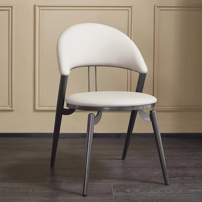 

Modern Beautiful Dining Chairs Luxury Single Wipeable Design Dining Chairs Nordic Trendy Sillas De Comedor Home Furniture