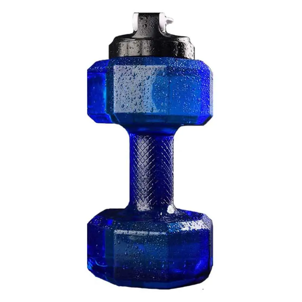 

Training Heat Resistant Large Capacity Food Grade PET Water Filled Dumbbell Portable Travel Weight Lifting With Cap Home Workout