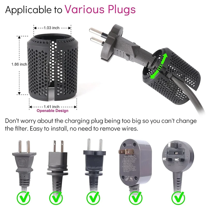 Сетчатый фильтр для фен Сменная сетка моделей Dyson Supersonic HD01 HD03 HD08 внешний фена