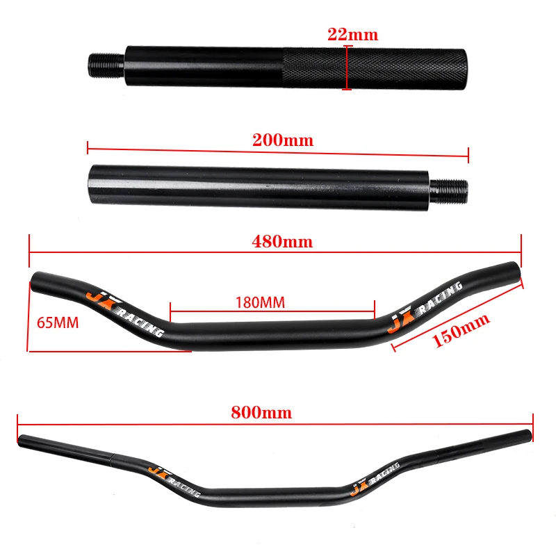 PRO Cone Pack Nocks Для Рулевого Колеса 1-1/8 Дюймов Универсальные Ручки Руля Мотоцикла