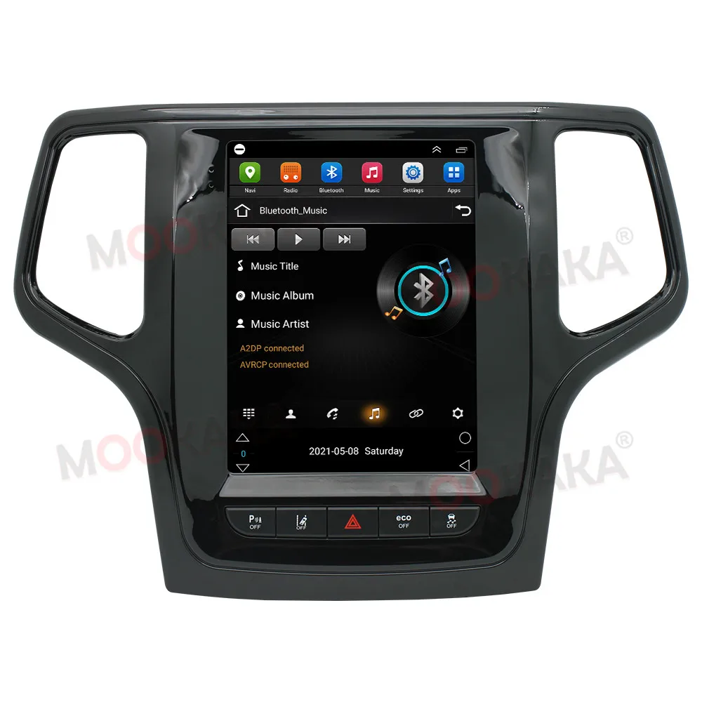 Автомагнитола на Android для Jeep Grand Cherokee 2008-2013 DSP Беспроводной мультимедийный плеер
