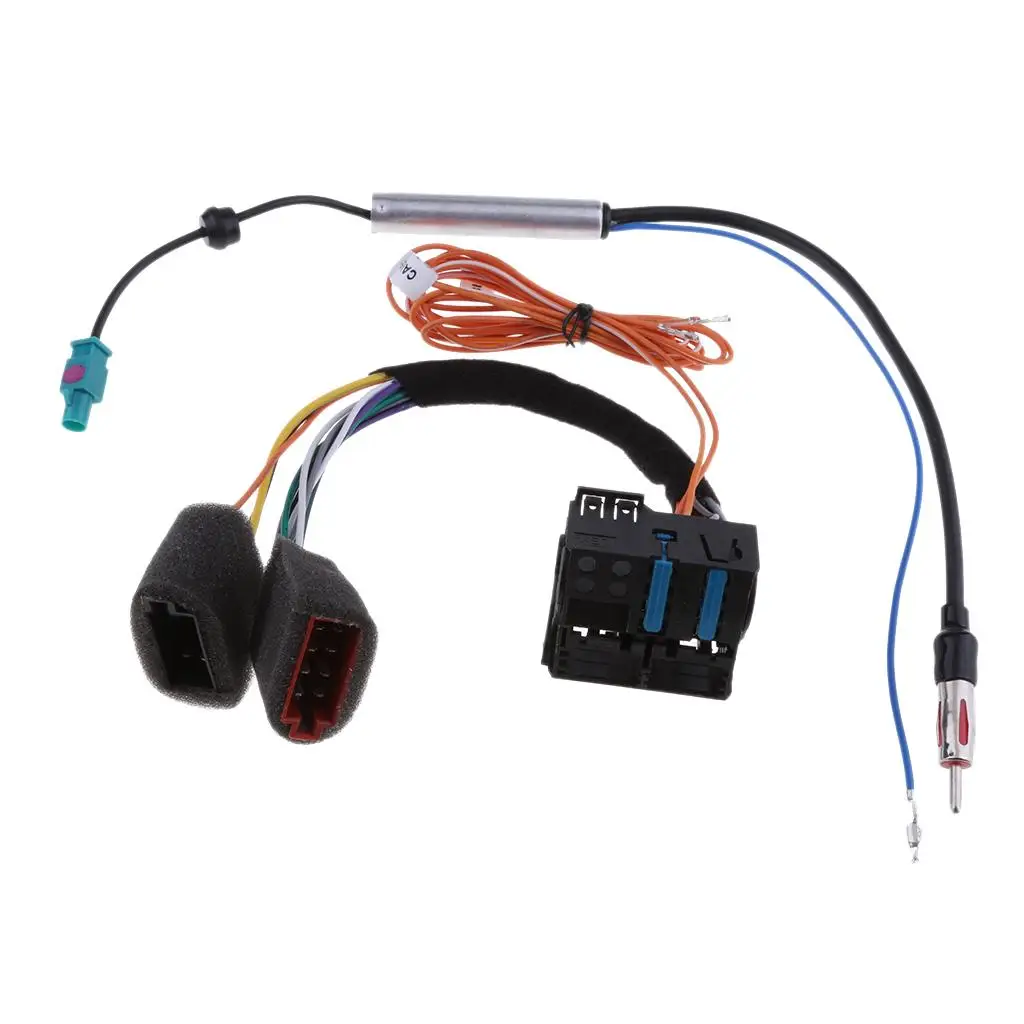 

Stereo CD Radio Wiring ISO Harness Adaptor For FM AMP