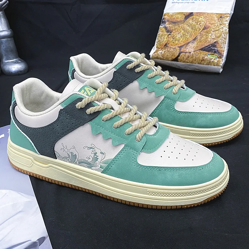 

Мужские повседневные туфли, Мокасины, без застежки, плоская подошва, лоферы, кроссовки, модная обувь