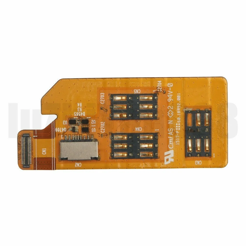 Sim Card Connector with Flex Cable Replacement for Symbol TC75 Free Shipping