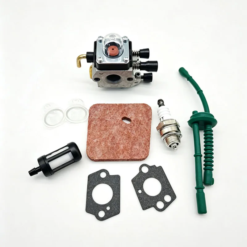 Фото Прочный антивозрастной комплект карбюратора для STIHL FS55 FS55R FS55RC FS38 KM55 HL45 KM55R - Запасной инструмент для ремонта №1