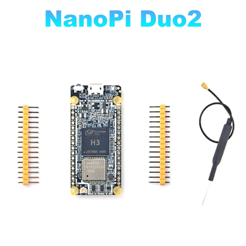 Nanopi DUO2 разработанная плата 512M DDR3 Allwinner H3 Cortex-A7 Wifi Bluetooth модуль Ubuntucore Iot приложения
