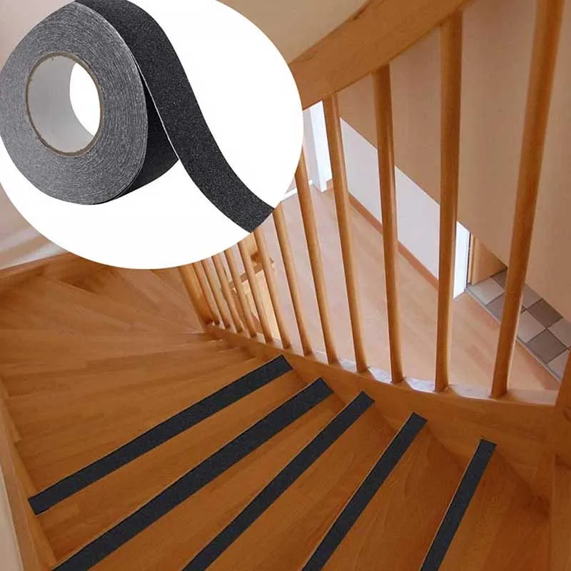 

5M Anti-Slip Tape Outdoor Anti Slip Stickers High Friction Non Slip Traction Tape Abrasive Adhesive for Stairs Safety Tread Step