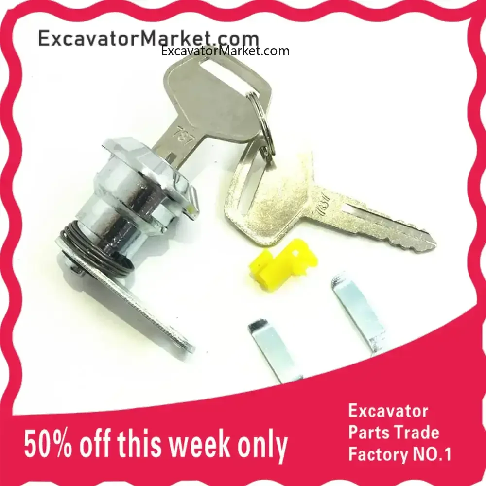 Для Komatsu Pc 200-6/7 аксессуары для экскаваторов цилиндр замка двери кабины детали