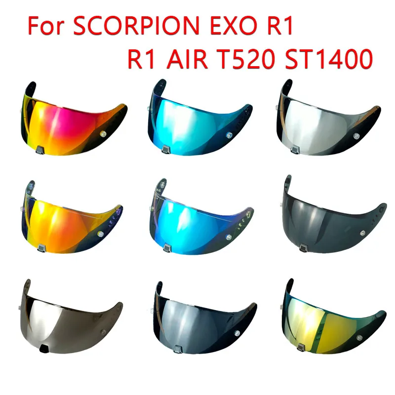 R1 козырек комплект из двух частей для Scorpion EXO AIR ST1400 vision casque moto scorpion exo Visors