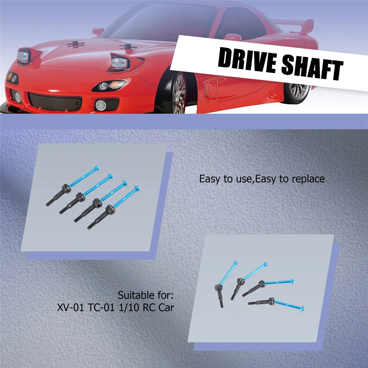 Передний и задний приводной вал CVD 54515 54516 42 мм 39 4 шт. для автомобиля с