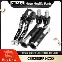 cbr250rr cbr 250rr motorcycle aluminum brake clutch levers handlebar hand grips ends for honda cbr250rr nc22