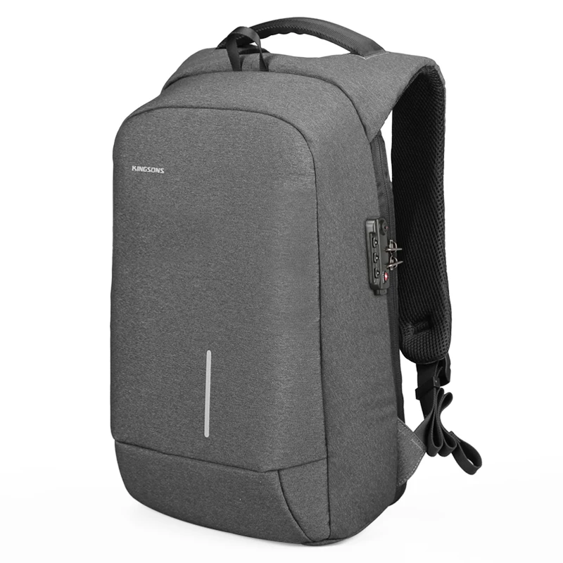 

Kingsons Laptop Bag 15.6 for Men Women Waterproof Mochila Notebook 15 inch Laptop Backpack Brand Casual Daypacks Double Shoulder