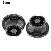 2x rubber mat abs black for mercedes engine cover trim cover mounting grommet hard wear auto fastener clips anti corrosion