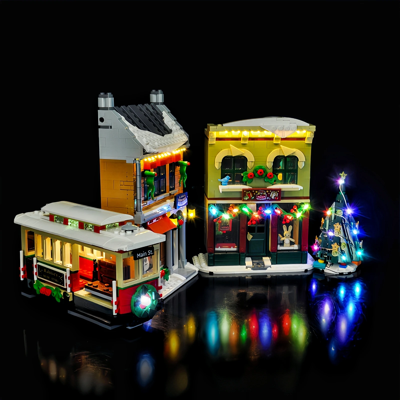 Светодиодные фонари HPROSPER 5 В (без модели) для LEGO 10308 праздничное основное уличное