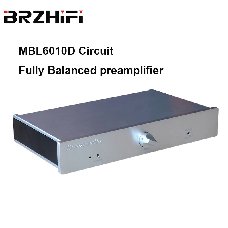 

BRZHIFI Audio MBL6010D Circuit Fully Balanced Preamplifier Audiophile HiFi Home Sound Preamp