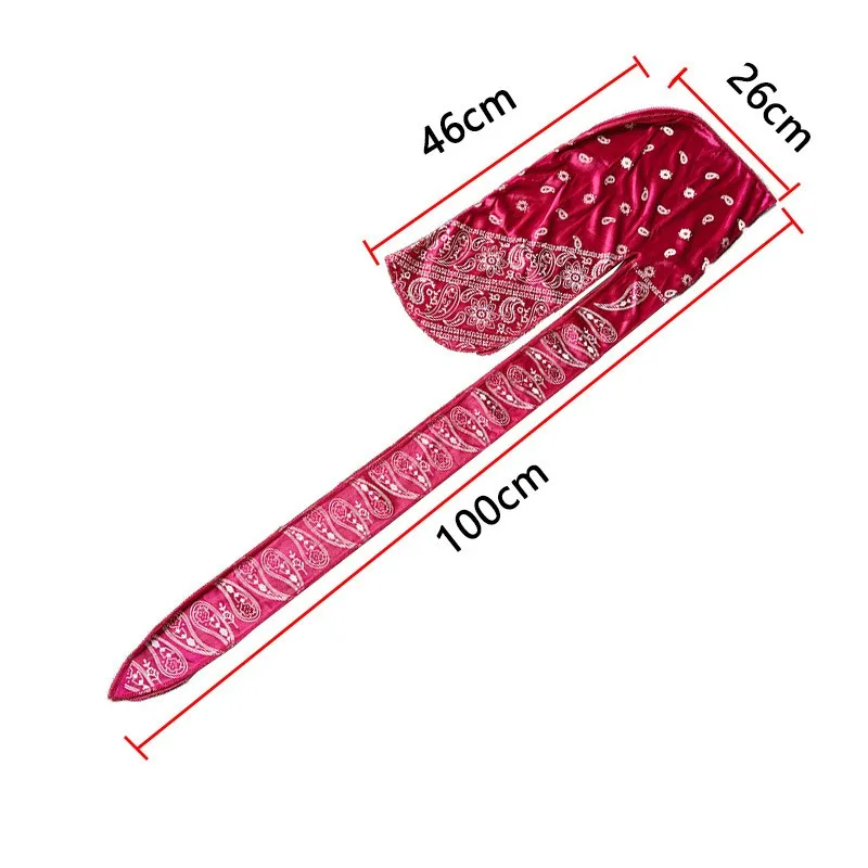 Головной убор с длинным хвостом для мужчин и женщин уличная шелковая охлаждающая