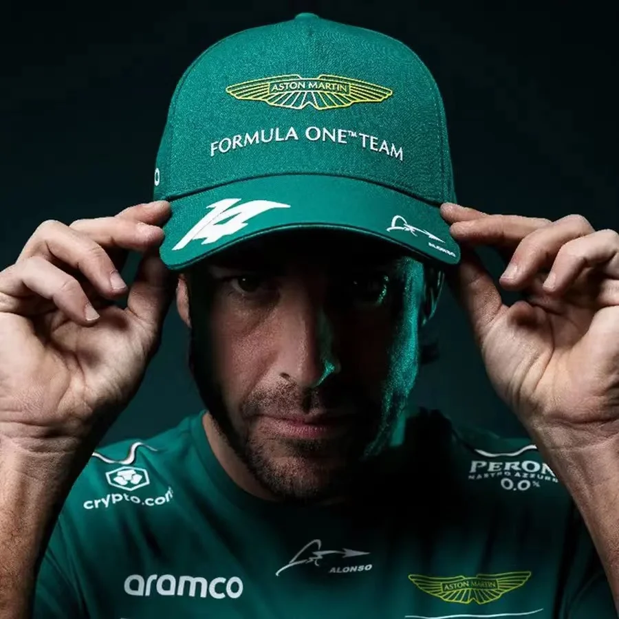 

Fashion Alonso F1 Aston Martin Team Baseball Cap Snapback Cotton Hat Adjustable Caps Sun Hats Gorras Hombre Fernando Gorra 2023