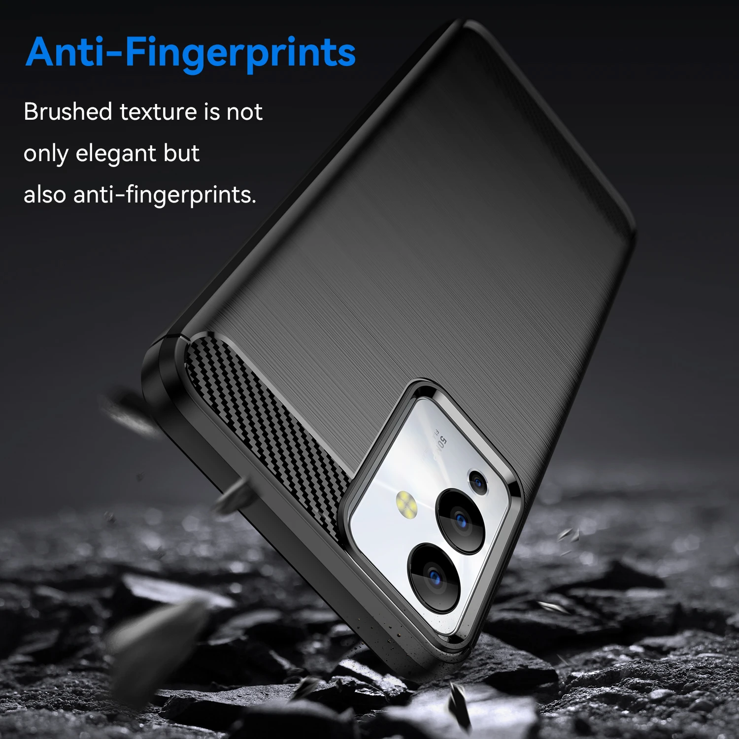 Carbon Fiber Case For infinix Hot 12i Cover infinix Hot 12i Funda Soft Silicone Rubber Shockproof Bumper For Infinix Note 12i