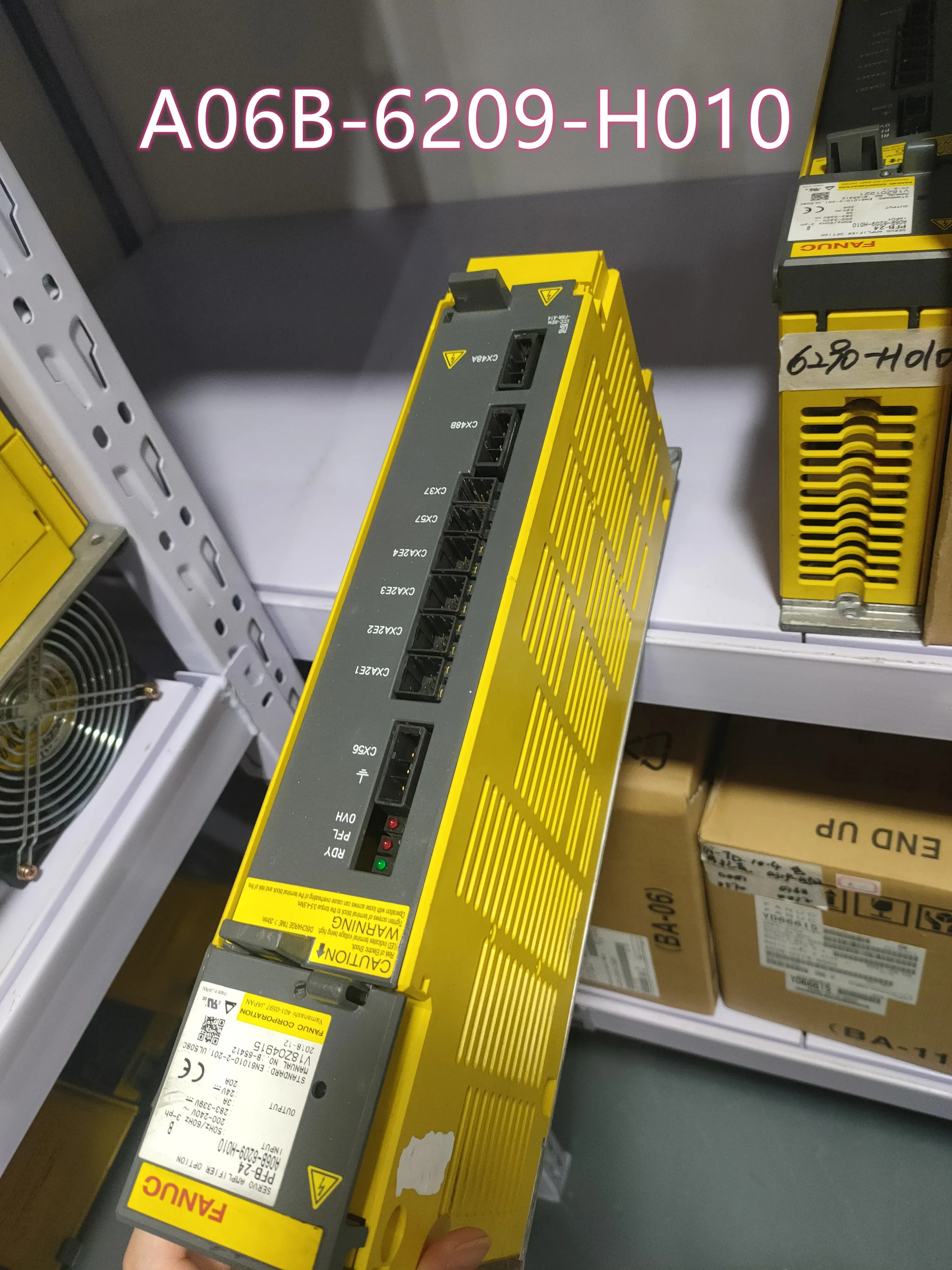 A06B-6209-H010 Опция сервоусилителя FANUC PFB-24 для системы ЧПУ