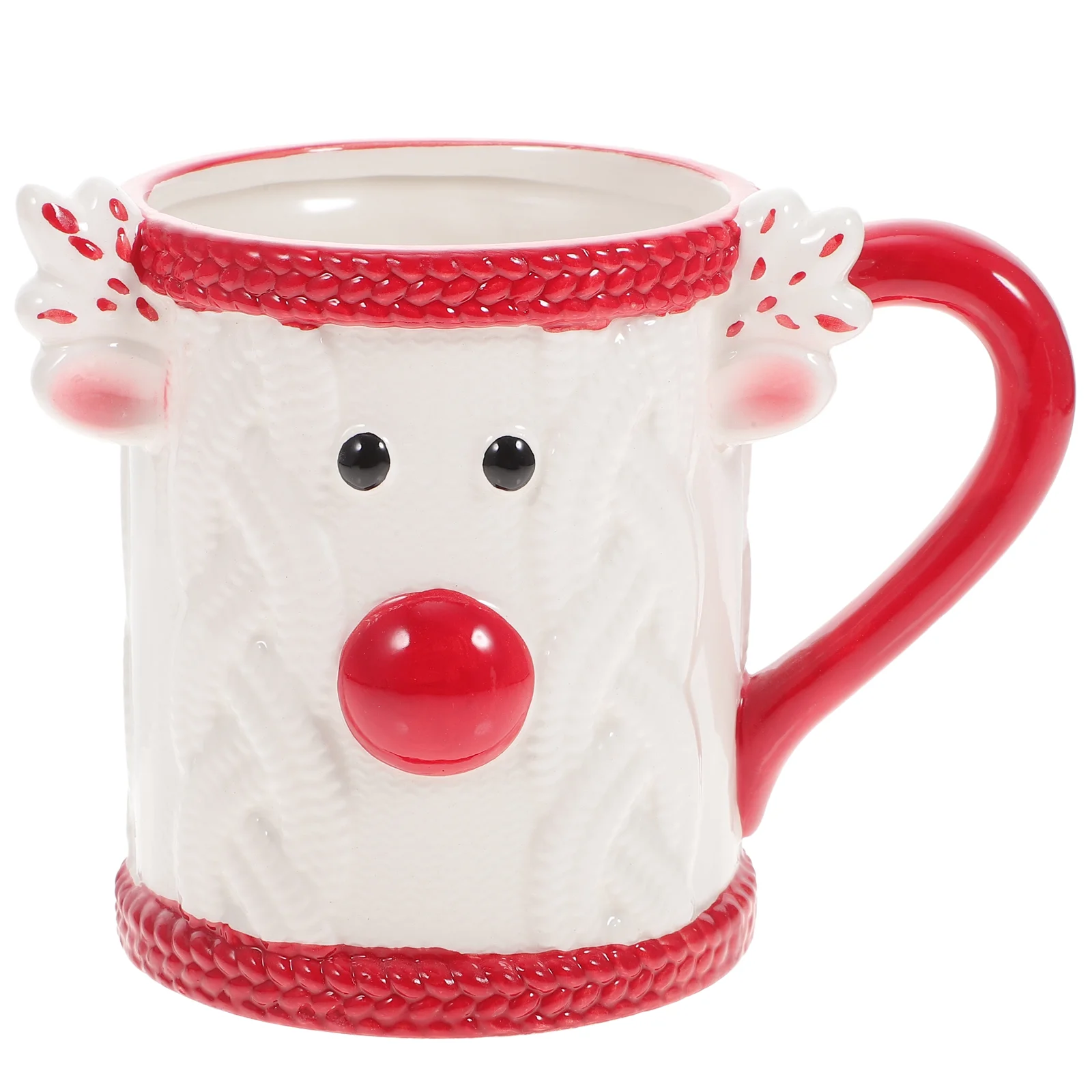 

Christmas Mug Cups Mugs Ceramic Cup Coffee Water Tea Cartoon Holiday Chocolate Hot Deerset Cute Handheld Lovely Festival Elk