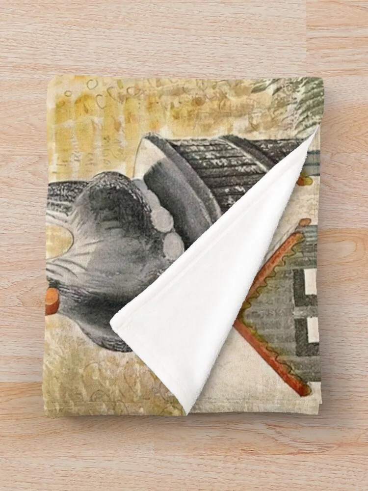 Эрик Войлизный Peintre Равильский могильбур sur bois Равильный арт. Плед Пушистые