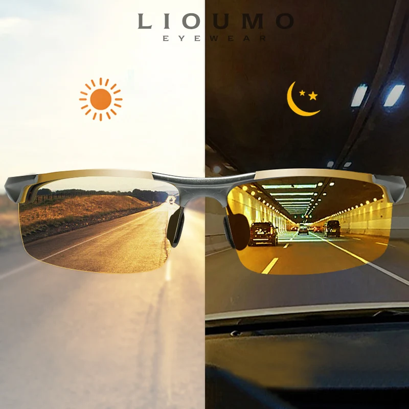 

Top Anti-glare Day Night Vision Glasses For Driving Men Polarized Sunglasses Photochromic Driver Goggles Glasses zonnebril heren