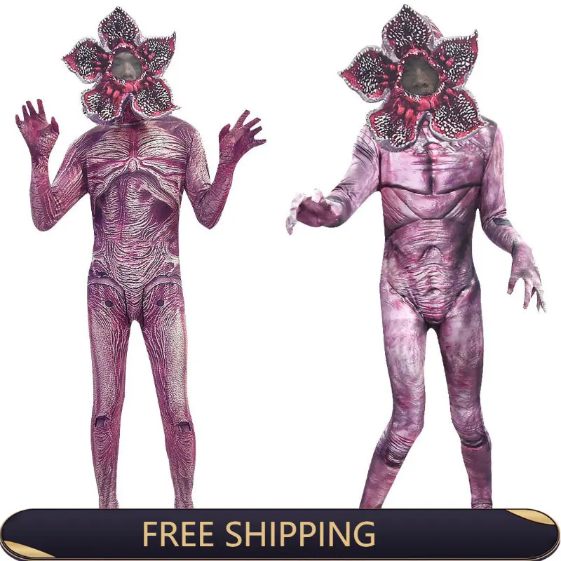 

Костюм на Хэллоуин, ужасный мужской цветочный карнибал, маска, шприц, костюм для вечеринки на выпускной, косплей, универсальный мужской женс...