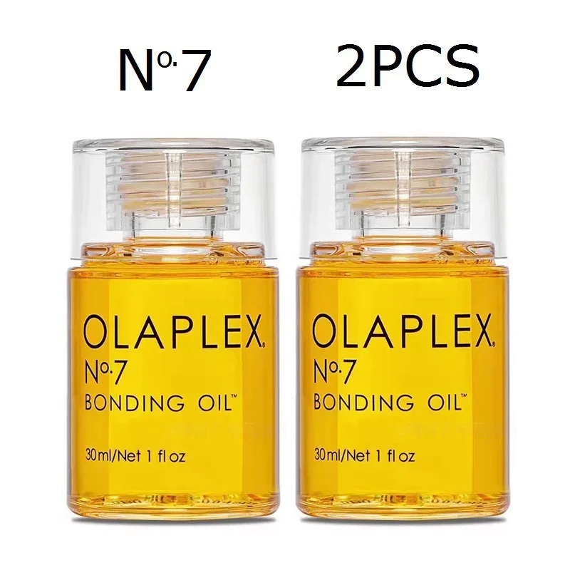 

2PCS Olaplex Bonding Oil No.7 Boosts Shine Strengthens & Repairs All Hair Types Hair Care Essential Oil No.1 2 3 4 5 6 7 8