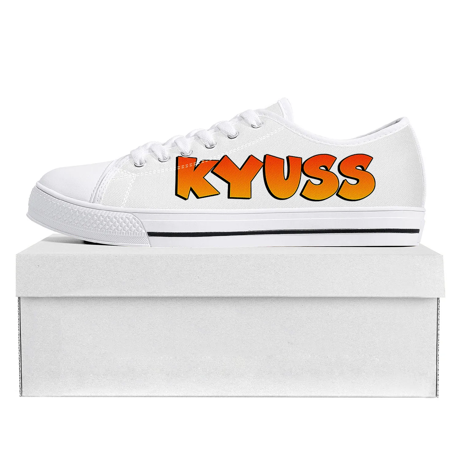 

Kyuss Metal Rock Band Low Top High Quality Sneakers Mens Womens Teenager Canvas Sneaker Prode Casual Couple Shoes Custom Shoe