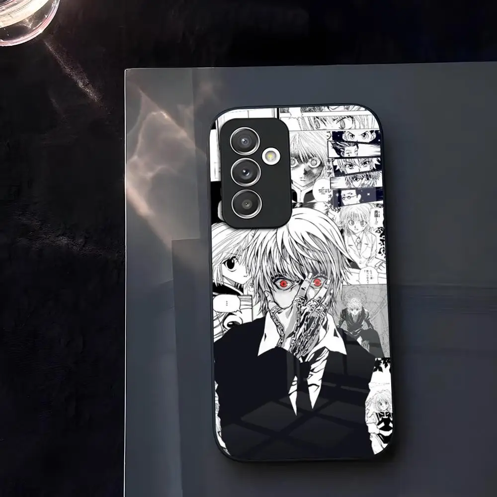 Фото Hxh Hunter x Hunter License Чехол для телефона Стекло для Samsung Galaxy S21 S22 S20 S24 S23 Ultra Fe Plus A34 A54 A24 A52 A53 M54 Coque №4