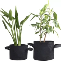 black garden plant grow bag vegetable flower pot potato fruit seedling grow bags pot eco friendly home gardening tools