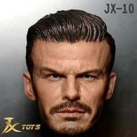 jxtoys jx 10 16 male soldier heartthrob david beckham head carving model accessories fit 12 action figures body in stock