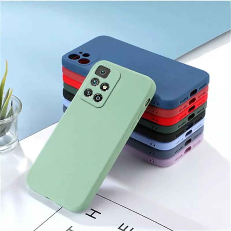 

New Fashion For Redmi 10 Fundas 6.5"Cover Redmi 10 Case For Redmi 10 Capas Phone Case Armor Bumper Back Shockproof Soft TPU Case