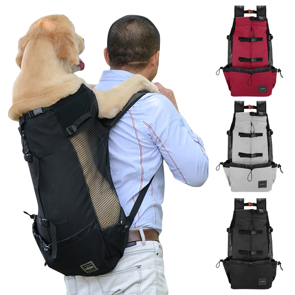 

Portable Pet Dog Carrier Bag Pet Shoulder Travel Backpack For Hiking Cycling Outdoor Carrier Bags For Dogs French Bulldog Pug