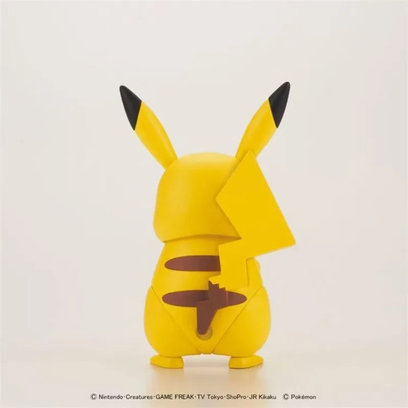 Фото В наличии, оригинальная фигурка BANDAI NAMCO Pokemon PLAMO, SELECT SERIES 41, сборная фигурка Пикачу, модель игрушки в подарок №5