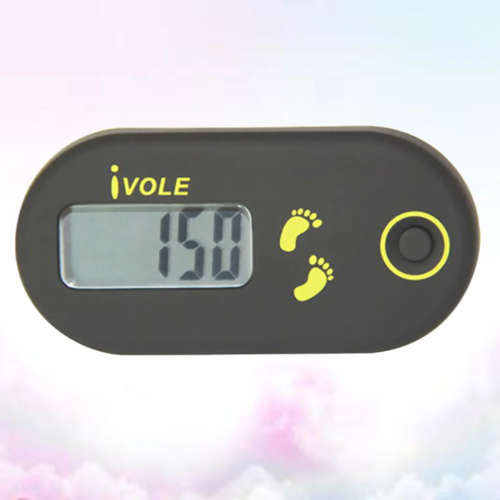 

Pedometer Step Walking 3D Sports Fitness Electronic Clip Pedometers Steps Tool Gadget Information Digital Running Single