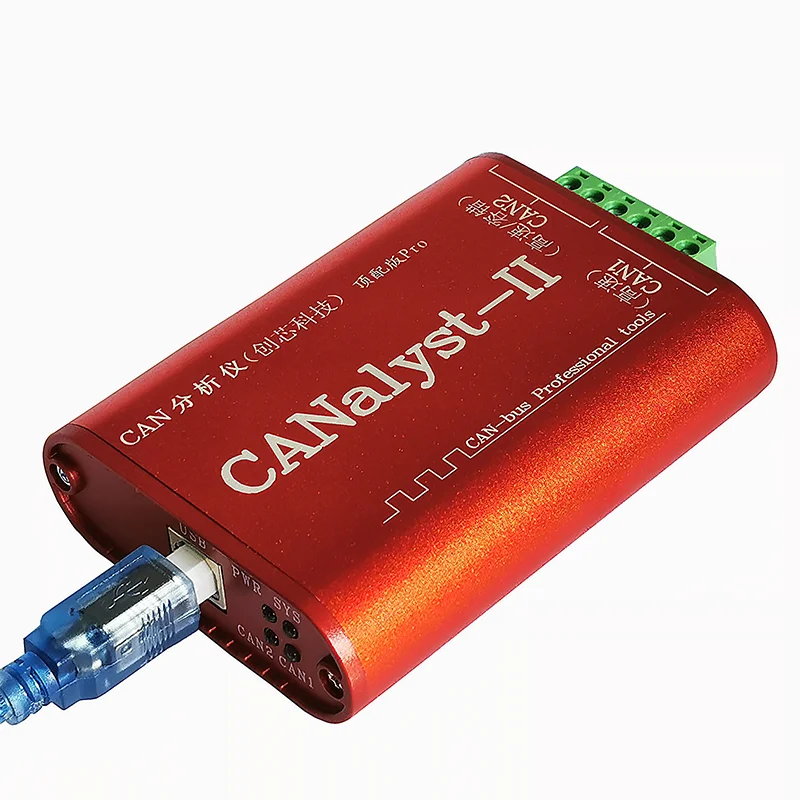 Фото Технология Chuangxin Can Card CANalyst-II Analyzer USB для CAN USBCAN-2 Can Box Analysis №1