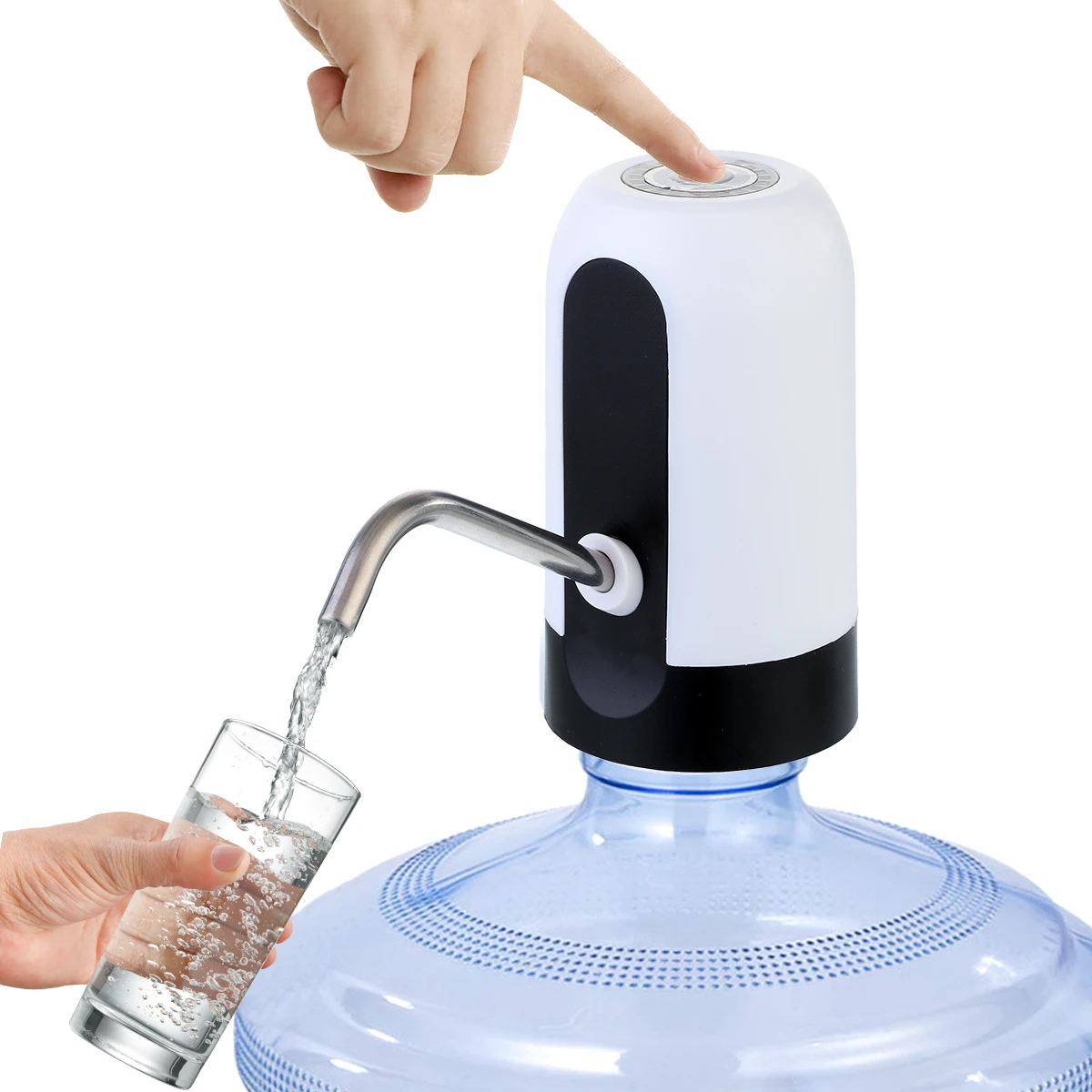 Household Water Bottle Pump USB Charging Automatic Drinking Portable Electric Dispenser Switch | Дом и сад